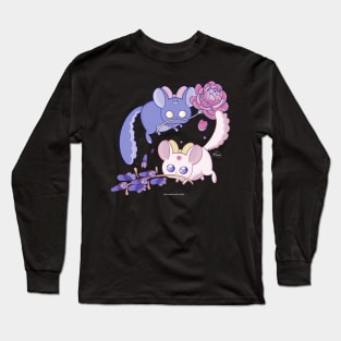 Kawaii Chinchillas Luna and Sol Long Sleeve T-Shirt